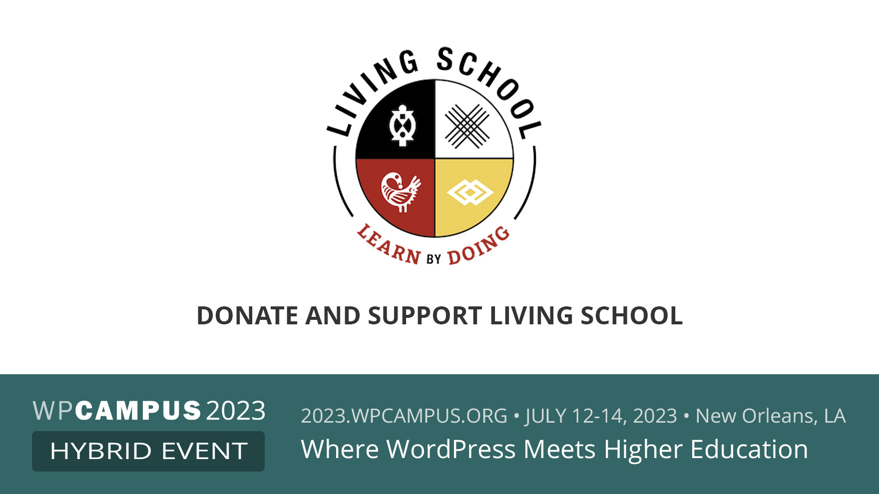 Donate and help WPCampus support others WPCampus 2023 July 1214 New Orleans, LA Where